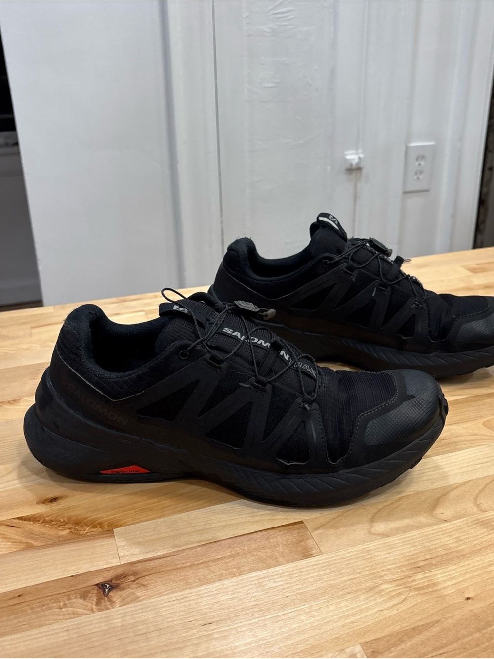 Men Speedcross Peak Clima Salomon Waterproof Trail Running Shoes - Black S.10